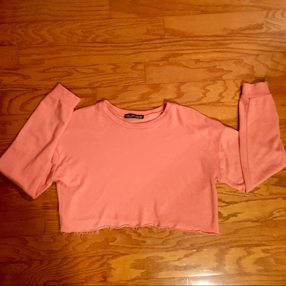 Women’s Small Rock Rose Couture  crop sweatshirt